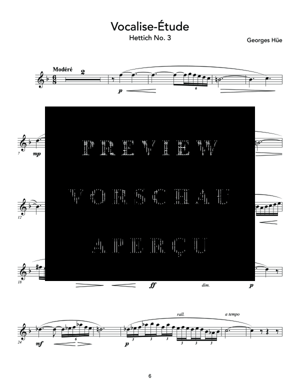 Produktgalerie: Seite 8 von 11 Modern Repertory of Vocalise-Etudes, The , , (Trompete in B Solo)