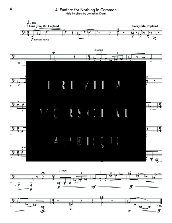 Product gallery: Page 10 of 11 Not Your Normal Set of Etudes: 10 Blind Dates, , (Tuba Solo)