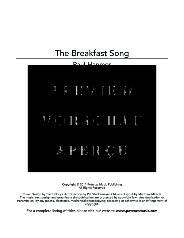 gallery: Breakfast Song, The, , (Blechbläser Ensemble)