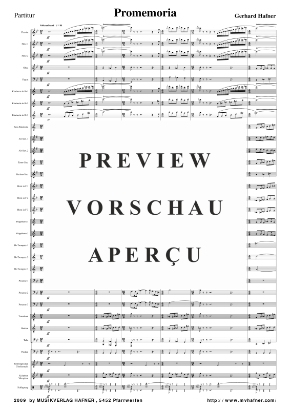 Product gallery: Page 6 of 11 Promemoria, , (large wind orchestra)