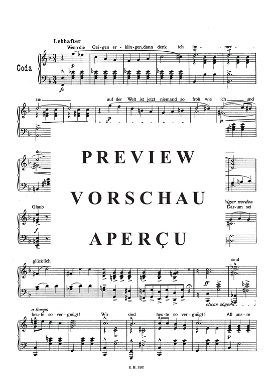 Produktgalerie: Seite 11 von 11 Wir sind heute so vergnügt, , Klavier und Gesang