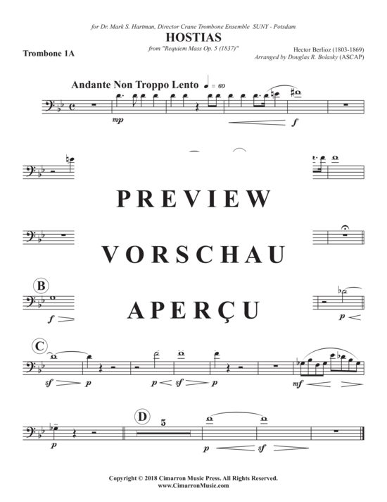 Product gallery: Page 6 of 13 Hostias , , (Trombone Ensemble)