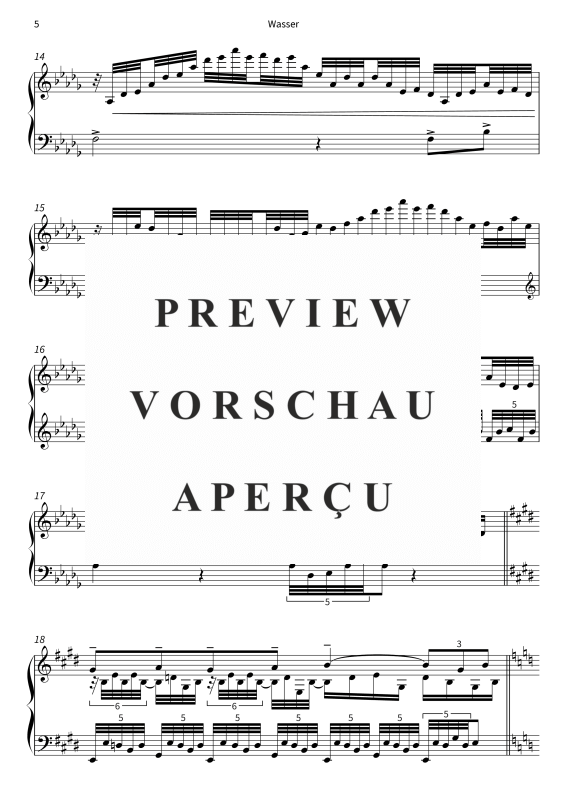 gallery: Wasser - Träumerische Melodien für Klavier, , Klavier Solo