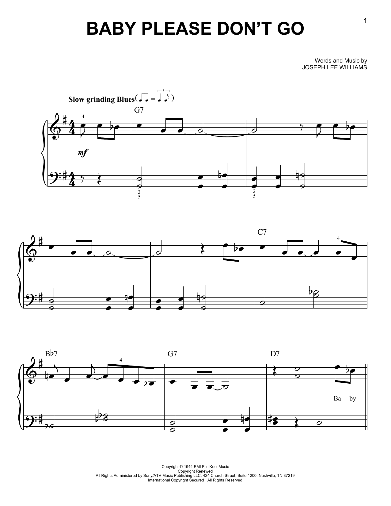 Product gallery: Page 1 of 1 Baby Please Don't Go, Them & Van Morrison