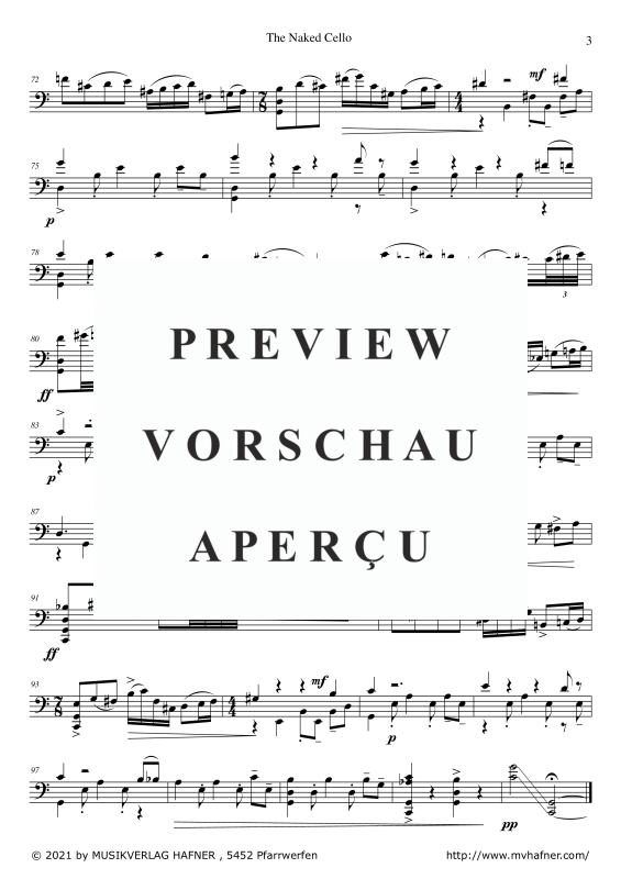 Produktgalerie: Seite 8 von 9 The Naked Cello, , (Violoncello Solo)