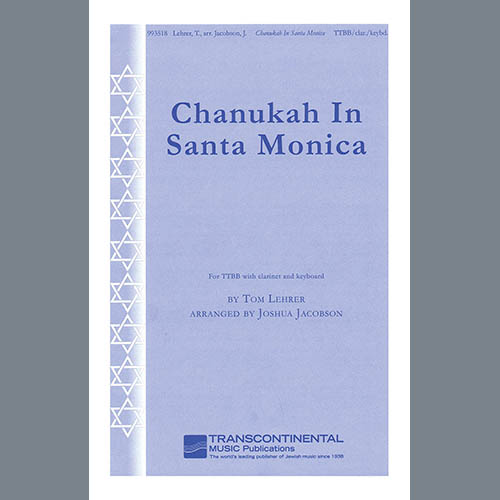 cover: Chanukah in Santa Monica (arr. Joshua Jacobson), Tom Lehrer, Chor