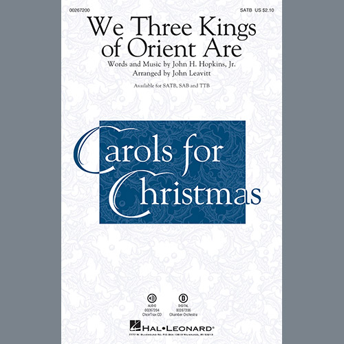 Product picture to: We Three Kings Of Orient Are