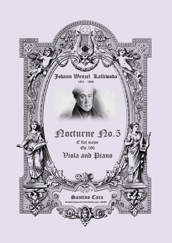 cover: Nocturne Nr.5 Op.186, , Viola und Klavier