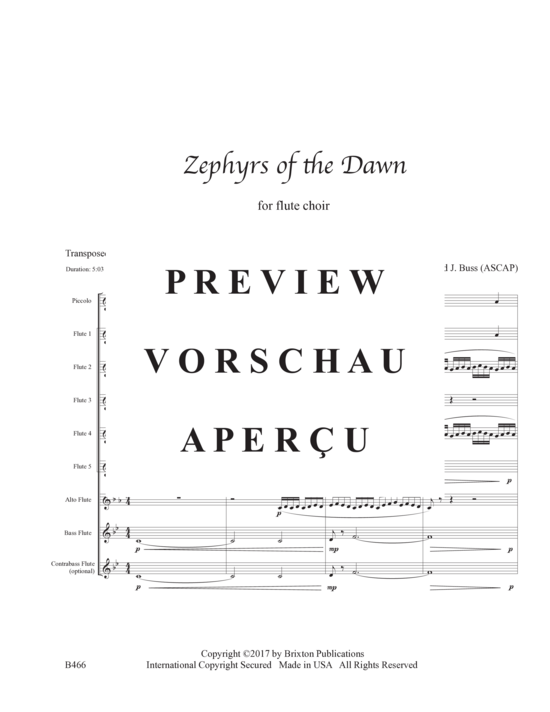 Product gallery: Page 4 of 21 Zephyrs of the Dawn , , (flute choir)