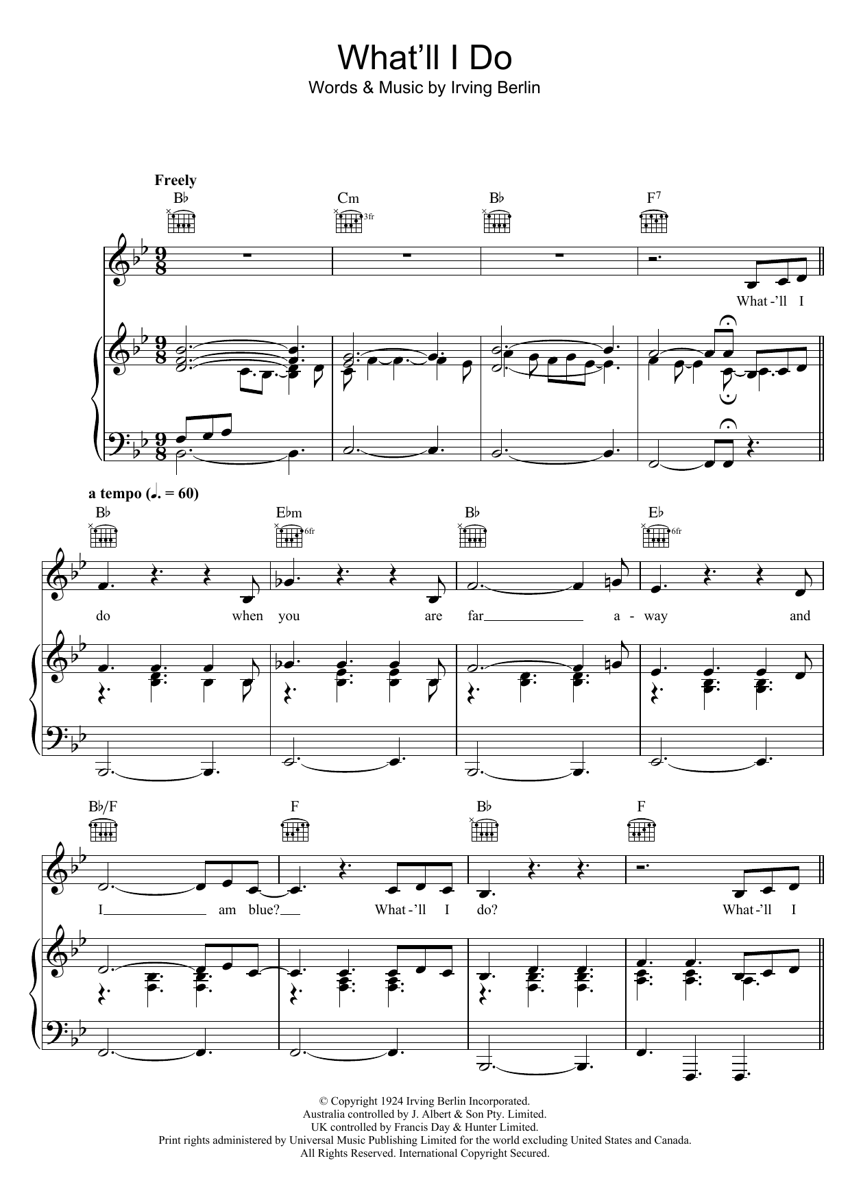 Produktgalerie: Seite 1 von 1 What'll I Do, Bob Dylan, Gesang, Gitarre, Klavier