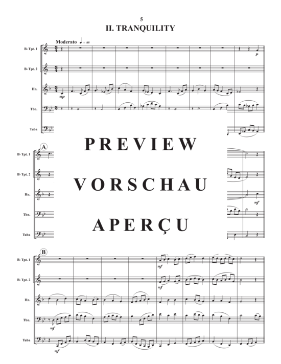 Produktgalerie: Seite 7 von 27 Three Times Five , , (Blechbläser Quintett)