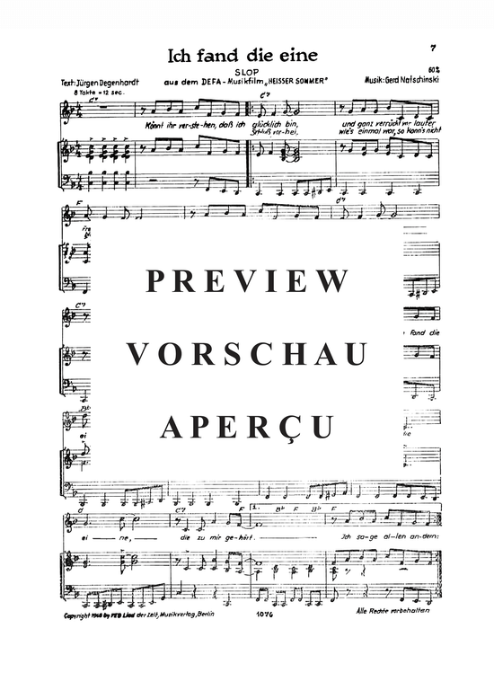 Produktgalerie: Seite 4 von 4 Ich fand die eine , , Klavier und Gesang