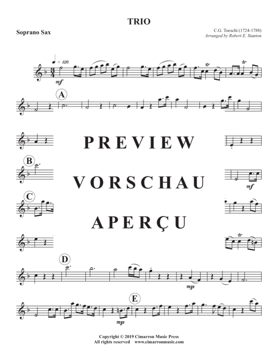 Product gallery: Page 8 of 13 Trio , , (Saxophone Trio SAB)