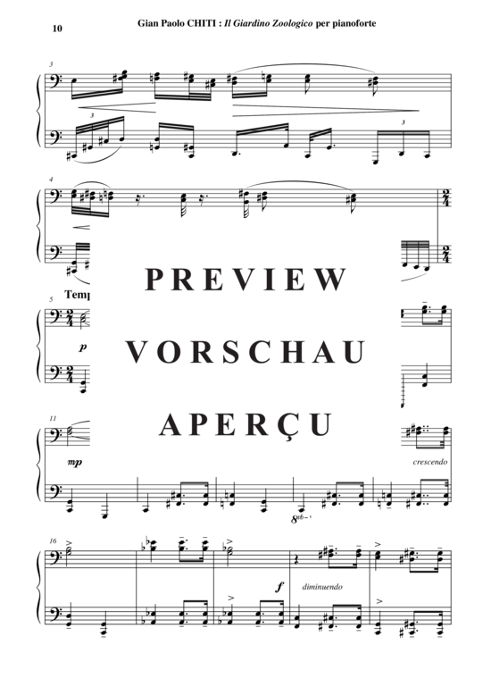 Product gallery: Page 12 of 14 Il Giardino Zoologico , , Piano Solo