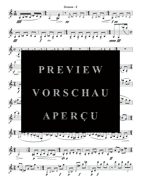 gallery: Groove, , (Bass clarinet solo)