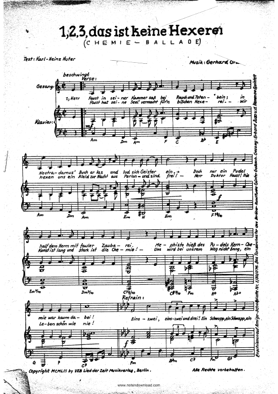 Produktbild zu: 1,2,3 das ist keine Hexerei Erhard Juza