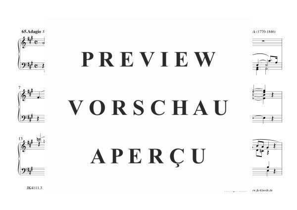 gallery: Vor und Nachspiele A-Dur 4 Stück, , Orgel Solo