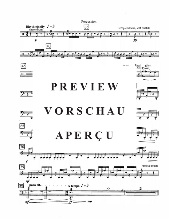 Product gallery: Page 17 of 17 Distant Thunder , , (flute, 1 percussion and piano)