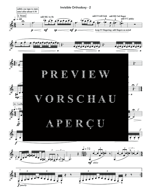 Product gallery: Page 7 of 10 Invisible Orthodoxy, , (clarinet and CD)