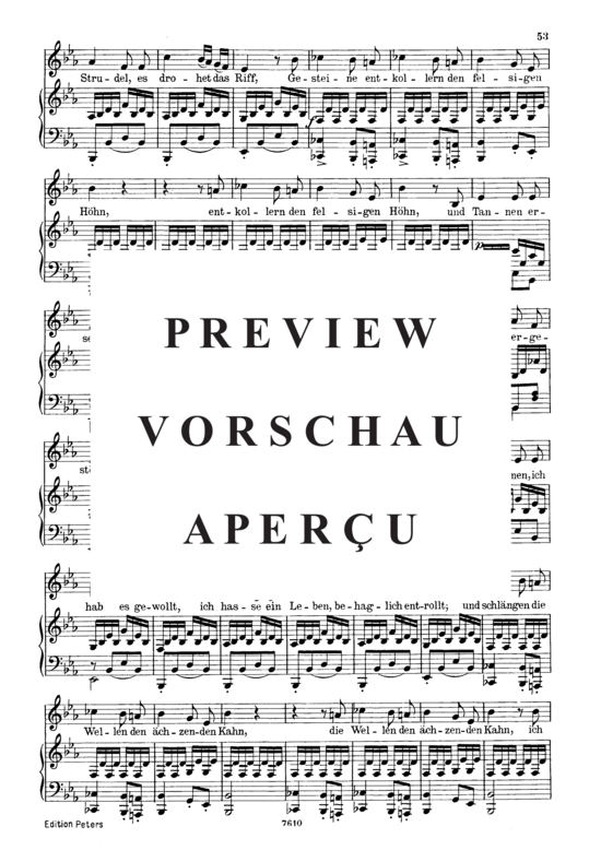 Product gallery: Page 3 of 4 Der Schiffer D.536, , Low Voice and Piano