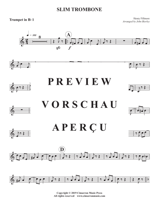 Produktgalerie: Seite 7 von 16 Slim Trombone , , (Blechbläser Quintett)