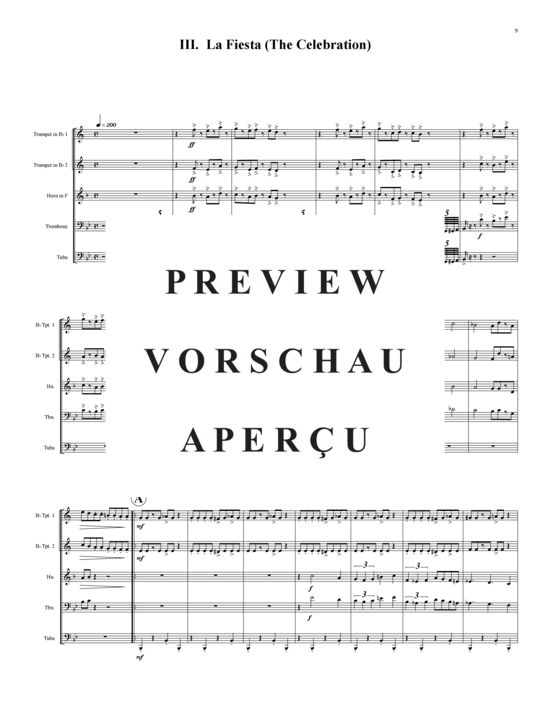 Produktgalerie: Seite 10 von 21 Carnaval Suite , , (Blechbläserquintett)