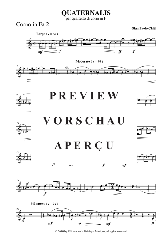 Produktgalerie: Seite 16 von 21 Quaternalis , , (Horn Quartett)