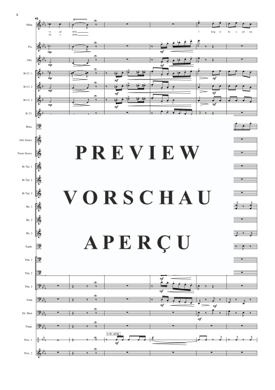Product gallery: Page 11 of 11 Art is calling for me (from The Enchantress), , Solo Vocal and Concert Band