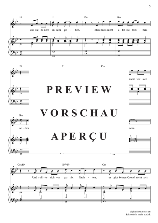 Produktgalerie: Seite 6 von 8 Schau nicht mehr zurück , Xavas, Klavier und Gesang
