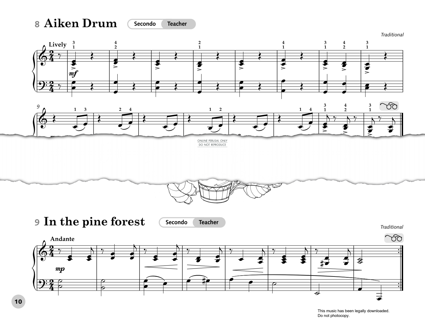 Produktgalerie: Seite 1 von 1 In The Pine Forest, Traditional, Klavier