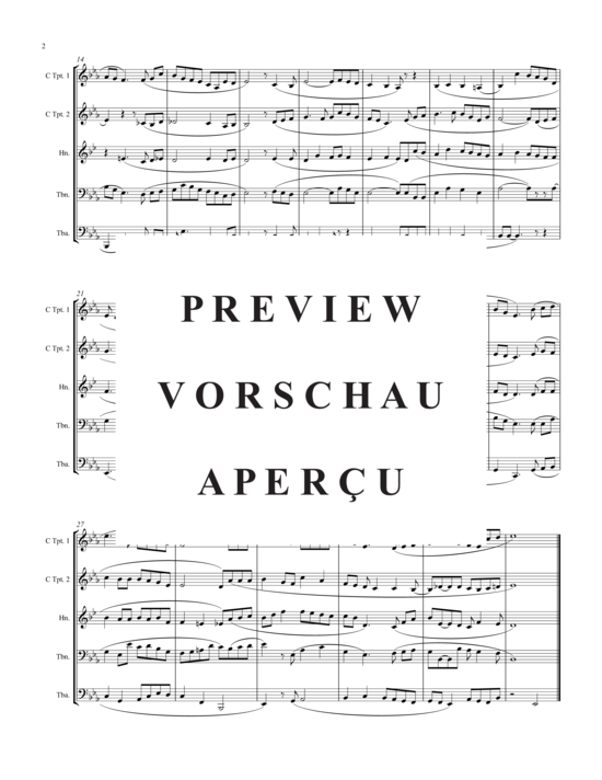 Produktgalerie: Seite 3 von 10 Irish Tune from County Derry , , (Blechbläserquintett)