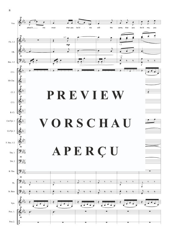 Product gallery: Page 11 of 11 I dreamt I dwelt in Marble Halls (aus The Bohemian Girl), , Sopran Solo und Concert Band