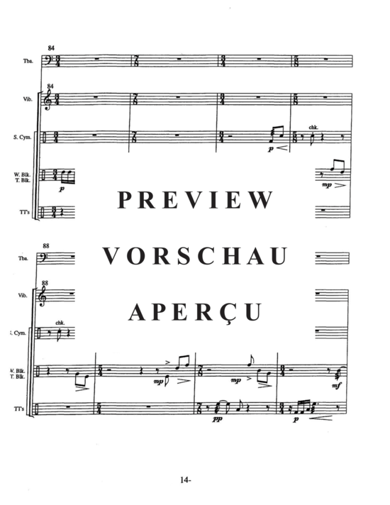 Produktgalerie: Seite 18 von 21 Duo Fantasia , , (Tuba Solo + Percussion)