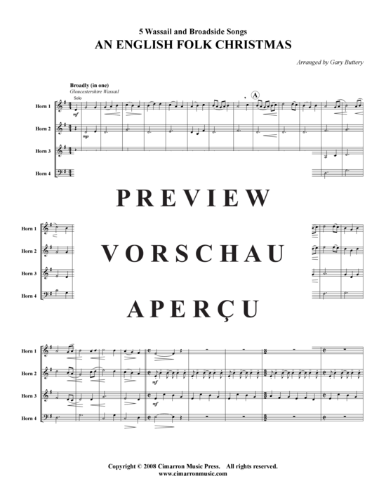 Produktgalerie: Seite 5 von 19 Weihnachtsvergnügen Teil 2 , , (Hornquartett)