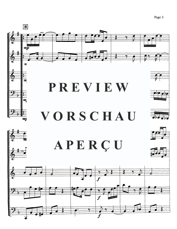 Produktgalerie: Seite 5 von 11 Paragon Rag, , Blechbläser Quintett