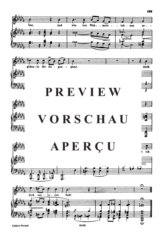 Product gallery: Page 3 of 3 Ihr Bild D.957-9 (Schwanengesang), , High Voice and Piano