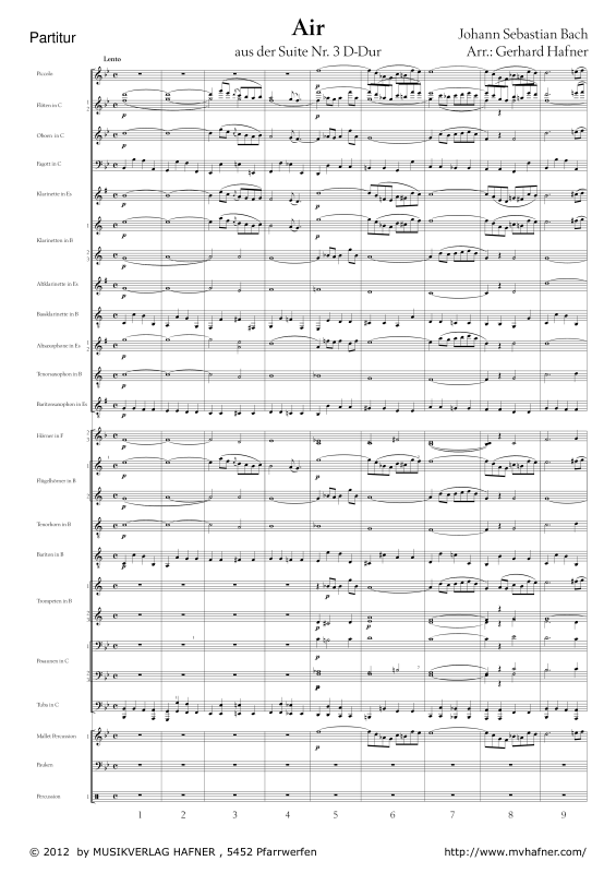 Product gallery: Page 1 of 11 Air, , (large wind orchestra)