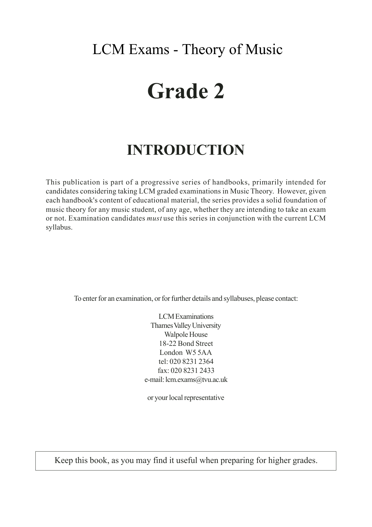 Produktgalerie: Seite 1 von 1 LCME Theory Handbook Grade 2, Barry Draycott and Martyn Williams