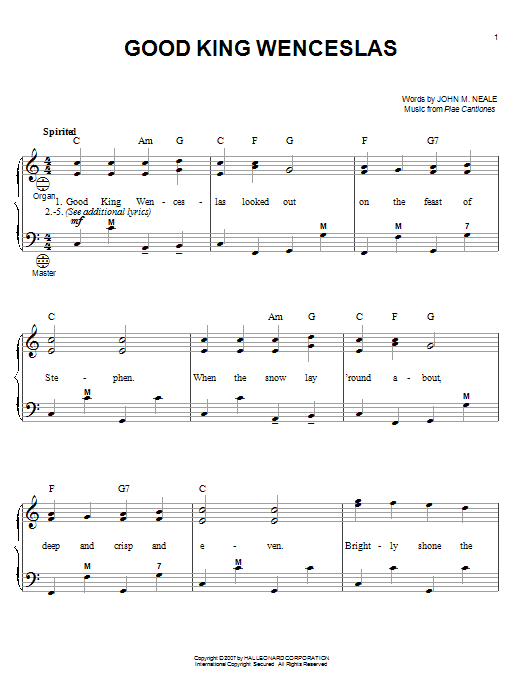 Produktbild zu:  Good King Wenceslas - John M. Neale