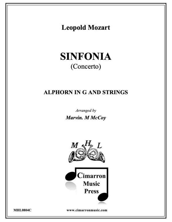 Produktbild zu: Sinfonia in GLeopold Mozart