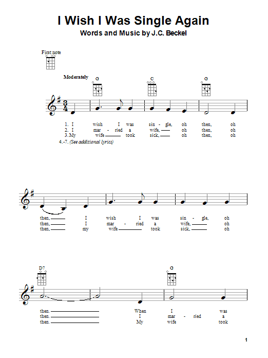 Product gallery: Page 1 of 1 I Wish I Were Single Again, J.C. Beckel