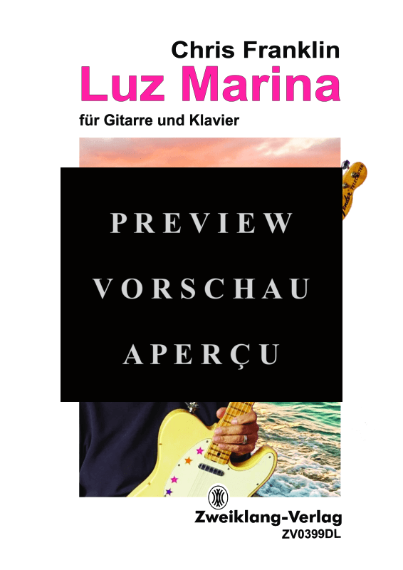 Produktgalerie: Seite 2 von 8 Luz Marina, Franklin, Chris, Gitarre und Klavier - Akkorde