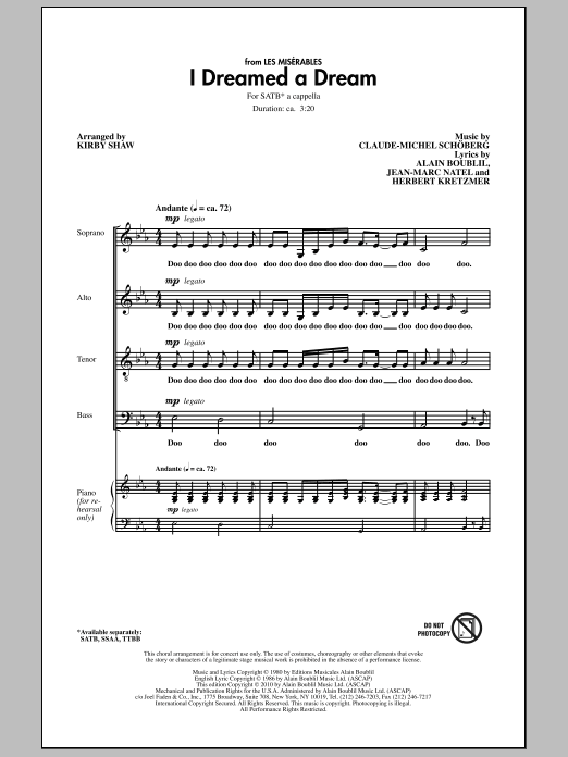 Produktbild zu: I Dreamed A Dream