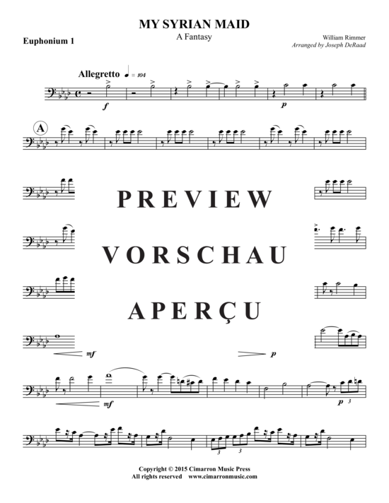 Product gallery: Page 6 of 17 My Syrian Maid , , (2x Baritone, 2x Tuba)