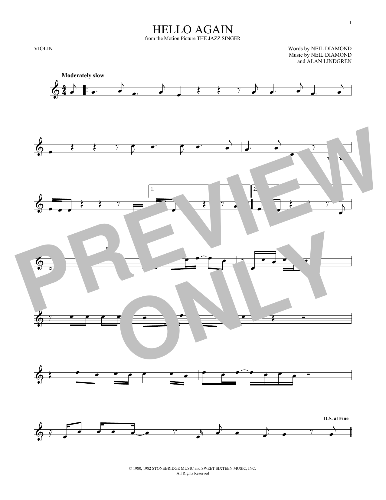 Product gallery: Page 1 of 1 Hello Again, Neil Diamond