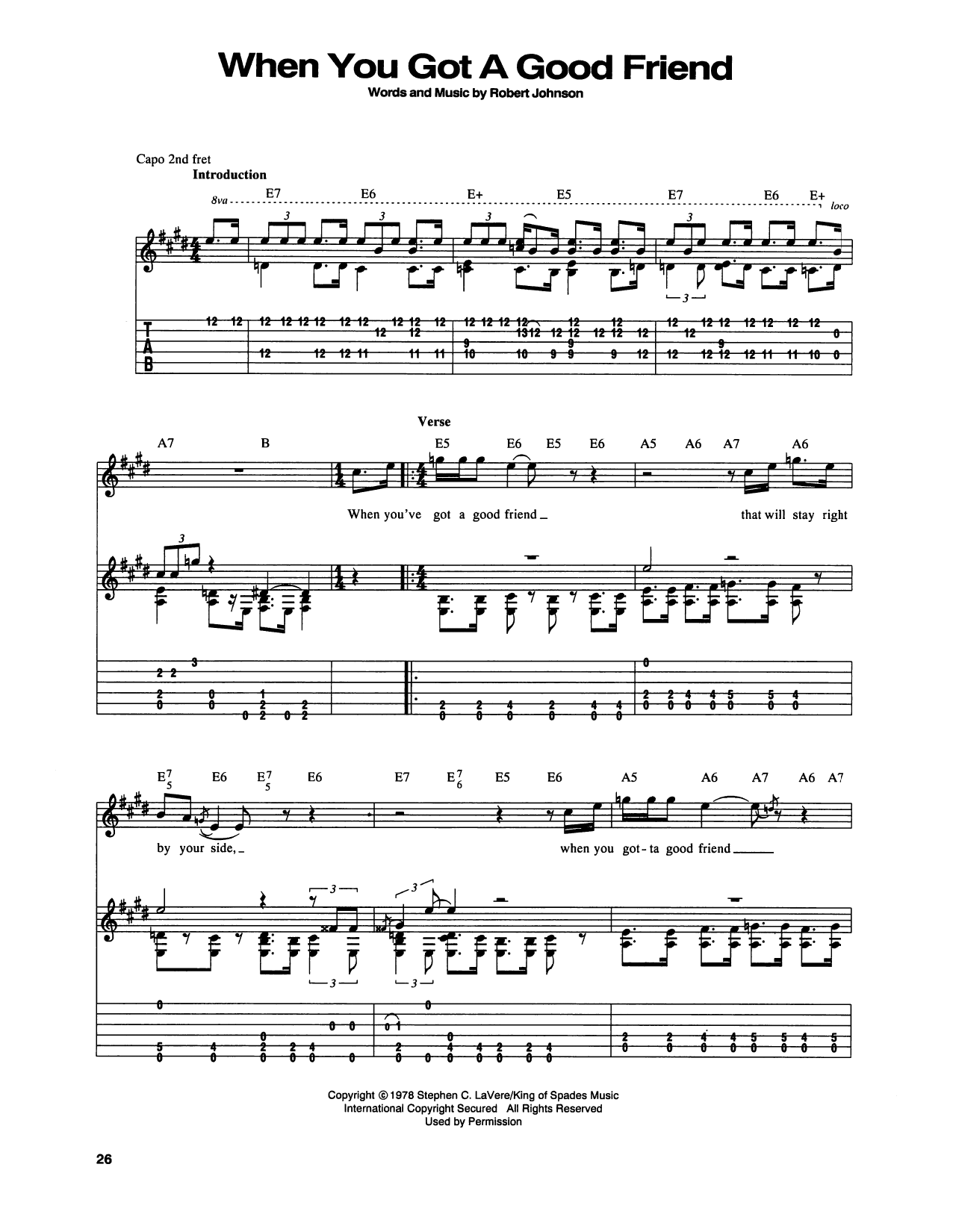 Produktgalerie: Seite 1 von 1 When You Got A Good Friend, Robert Johnson, Gitarre