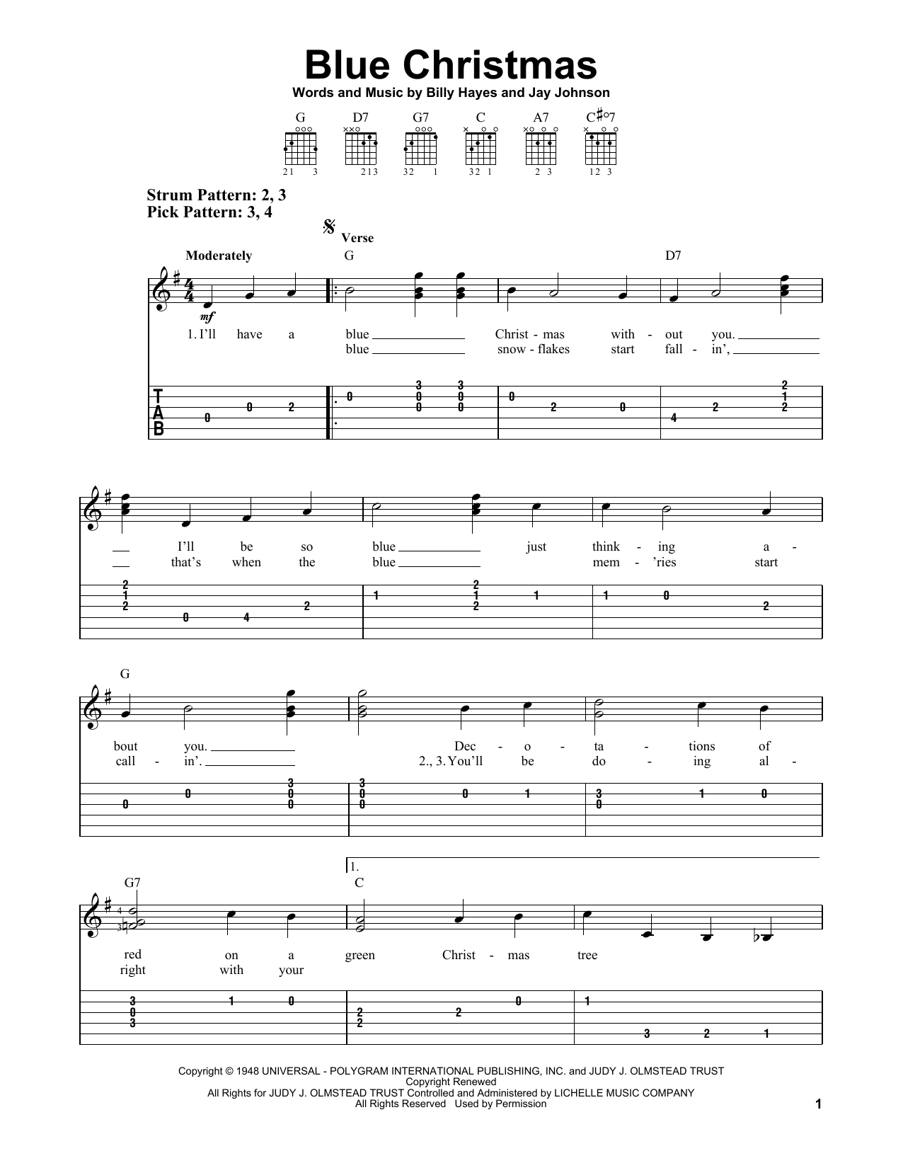 Product picture to:  Blue Christmas - Elvis Presley