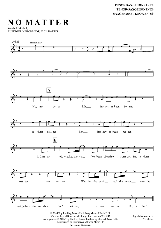 Produktbild zu: No MatterJack Radics