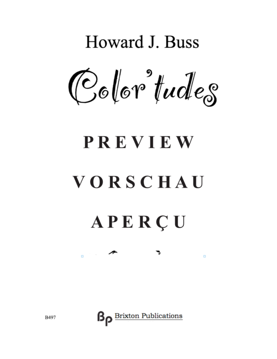 Product gallery: Page 2 of 21 Color´tudes , , (bass clarinet and piano)