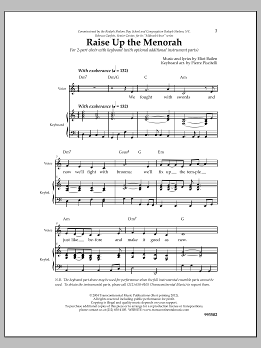 Produktbild zu: Raise Up the Menorah